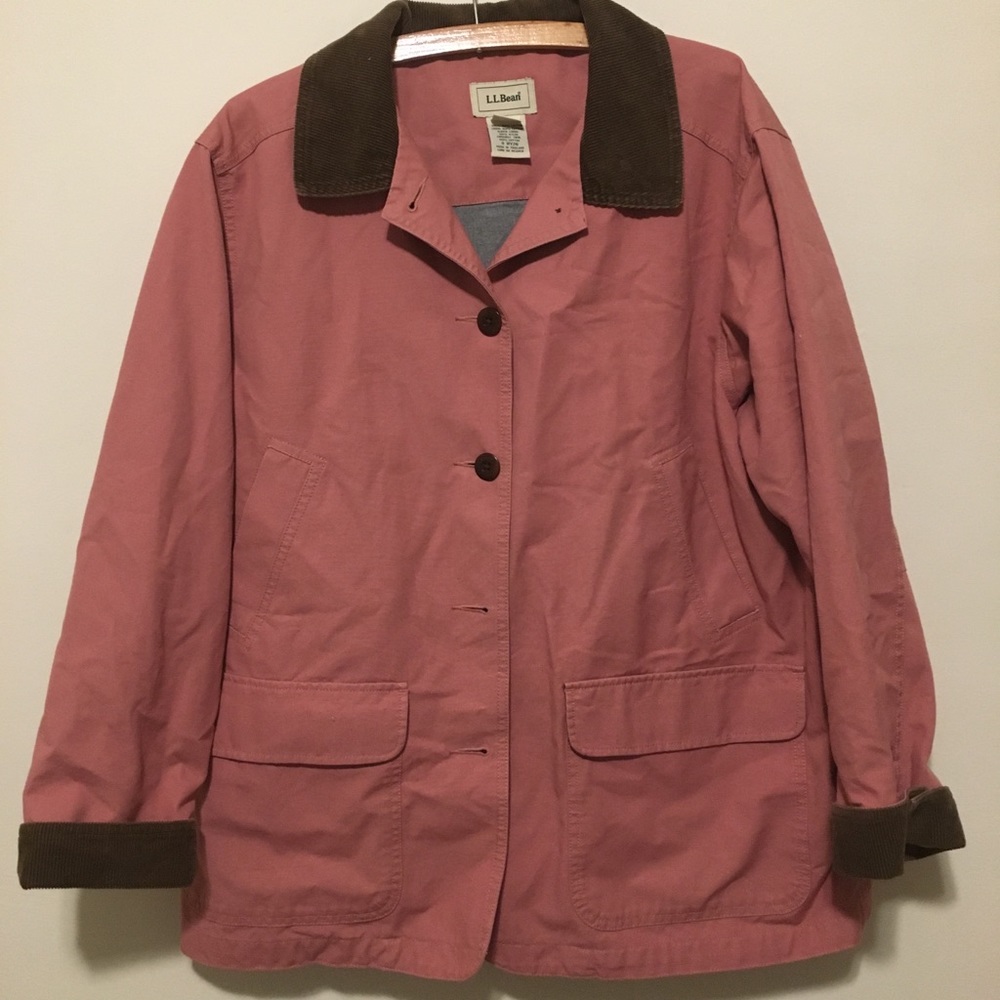 Pink/ Mauve L.L. Bean Barn Coat